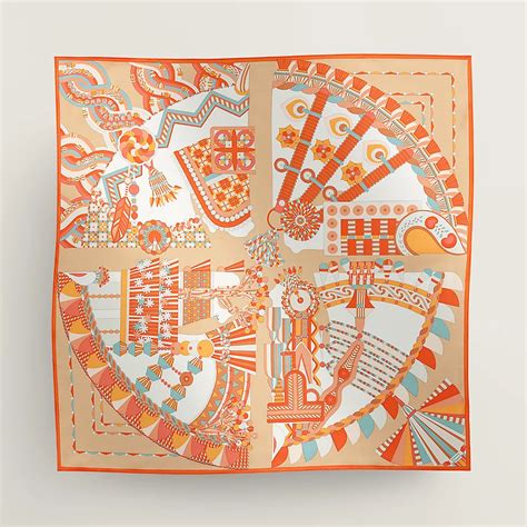 Hermes parure scarf 90